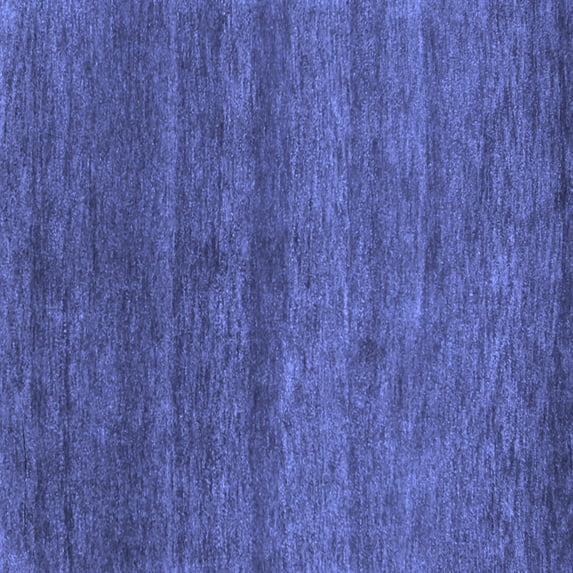 Ahgly Company Indoor Square Abstract Blue Contemporary Area Rugs, 8' Square