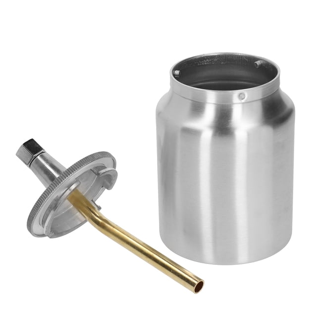 Pistola pulverizadora de aluminio de 1000 ml con alimentación por succión, bote para pintura, boquilla de 2,0 mm