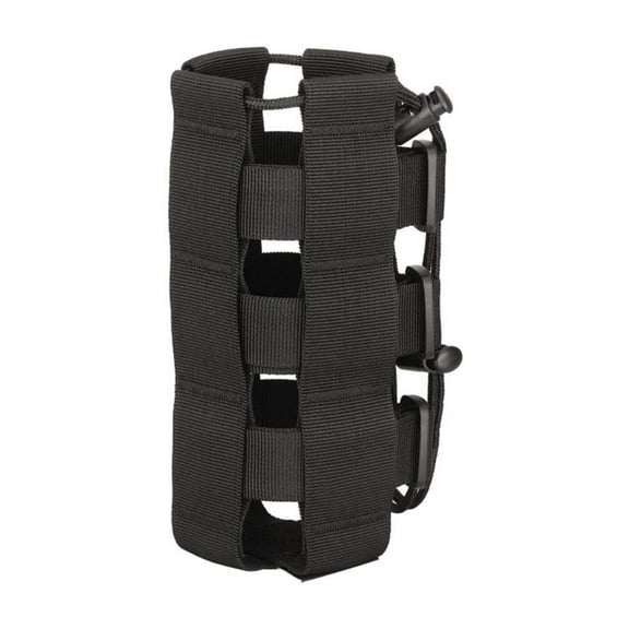 Adjustable Webbing Water Bottle Carriers Bag Tactic Water Bottle Pouches Belt Kettle Bag Bottle Holder for Hiking Travel