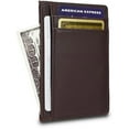 thumbnail image 2 of Credit Card Holder,Wallets for Men and Women,Leather card Wallet,Slim & Thin Pocket Wallet Money Clip RFID Blocking, 2 of 6