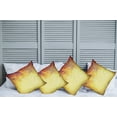 thumbnail image 6 of Ambesonne Fall Throw Pillow Cover 4 Pack, Retro Autumn View, 24", Orange Yellow, 6 of 6