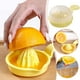 thumbnail image 1 of Manual Juicer Cup | Portable Orange Lemon Squeezer | Food Grade Polypropylene | Non-Slip Silicone Base | Removable Cover | Compact Travel-Friendly | Easy Clean | 1 Pack, 1 of 9