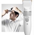 thumbnail image 2 of Men's Hair Trimmer, Professional Folding Line Ultra-Thin Ceramic Blade, High-Speed Motor at 7500 RPM, USB-Supported Electric Clipper, Precision Trimmer, Home Haircut Set, 2 of 6