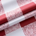 thumbnail image 5 of DriftAway Buffalo Checker Pattern Lined Blackout Room Darkening Grommet Window Curtains, 2 Panels, 52" x 108", Red, 5 of 7