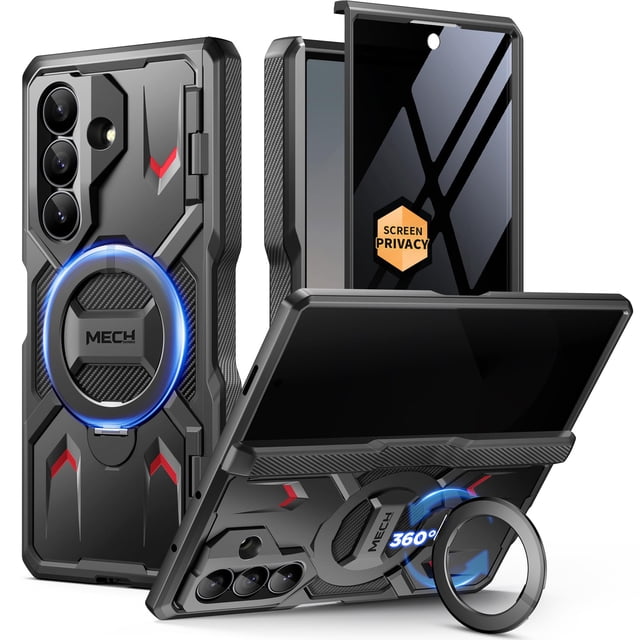 Funda magnética TONGATE para Samsung Galaxy Z Fold 7 con privacidad