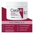 thumbnail image 4 of CeraVe Crème hydratante anti-démangeaisons, crème apaisante avec chlorhydrate de pramoxine et céramides, 340 g, 4 of 7