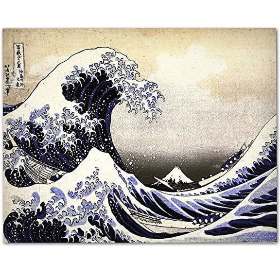 The Great Wave Off Kanagawa - 11x14 Unframed Art Print - Great Gift for Art Lovers