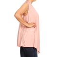 thumbnail image 2 of Women's Plus Size Open Front Sleeveless Vest Loose Fit Casual Solid Office Wear, 2 of 6