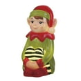 thumbnail image 4 of Mr. CHRISTMAS Illuminated Tabletop Blow Mold ELF w/Timer Indoor/Outdoor 12", 4 of 4