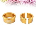thumbnail image 3 of EeaseCA 4pcs Handlebar Conversion Sheet Increase Shims Clamp 25.4mm to 31.8mm (Golden), 3 of 7