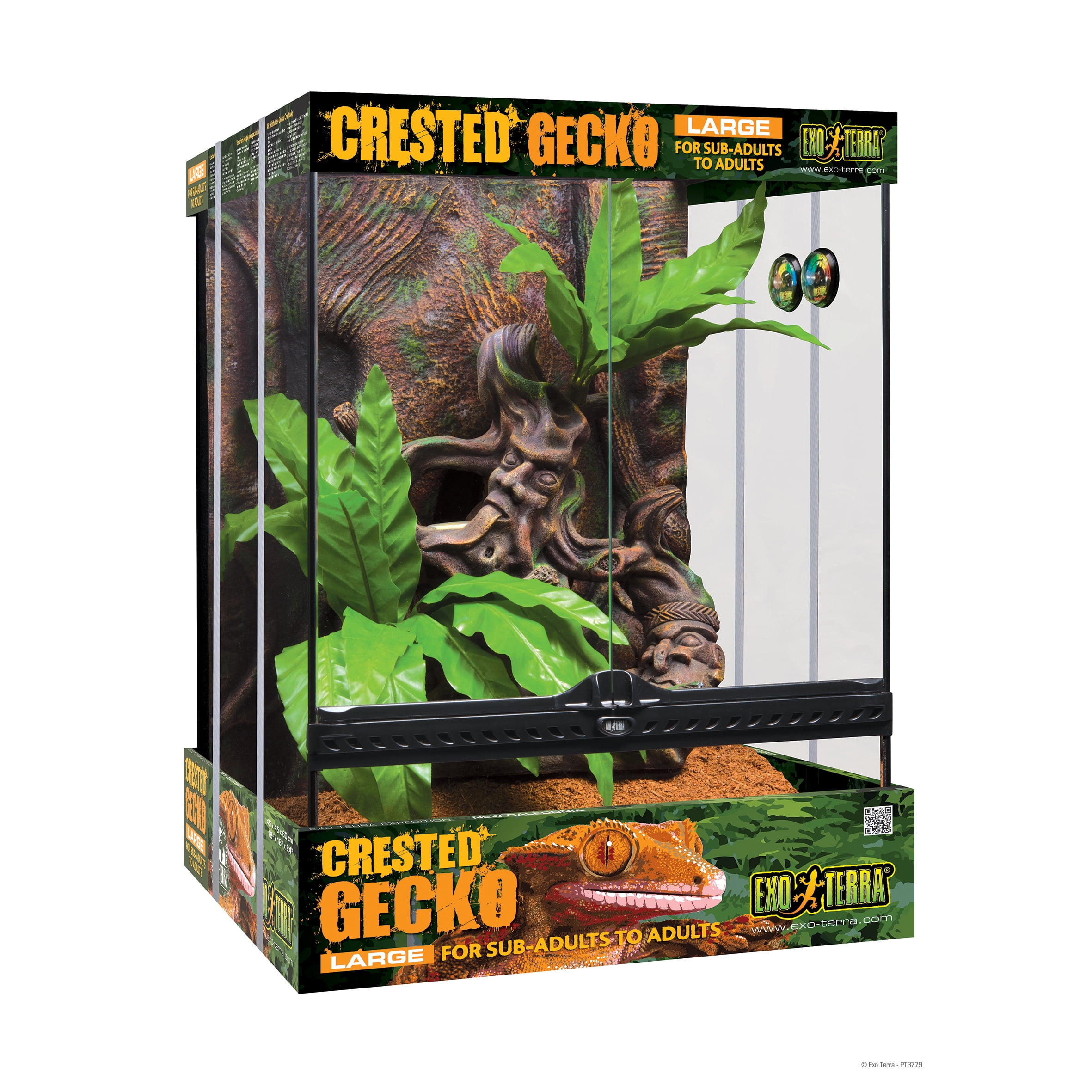 Exo Terra Large 34-Gallon Crested Gecko 