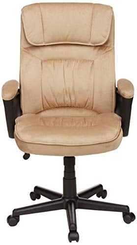 Adjustable Swiveling Basics Classic Office Desk Computer Chair Black Lumbar Support Ultra-Soft Microfiber Adjustable Swiveling Basics Classic Office Desk Computer Chair Black Lumbar Support Ultra-Soft Microfiber