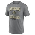 thumbnail image 2 of Men's Heather Gray Colorado Buffaloes Vintage Stack Tri-Blend T-Shirt, 2 of 3