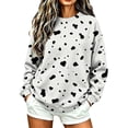 thumbnail image 2 of YOIAVAIOY Lightweight Long Sleeve Athletic Sweatshirts Loose Fit Crewneck Pullover Sweatshirt Outdoor Hiking Graphic Pullovers L, 2 of 9