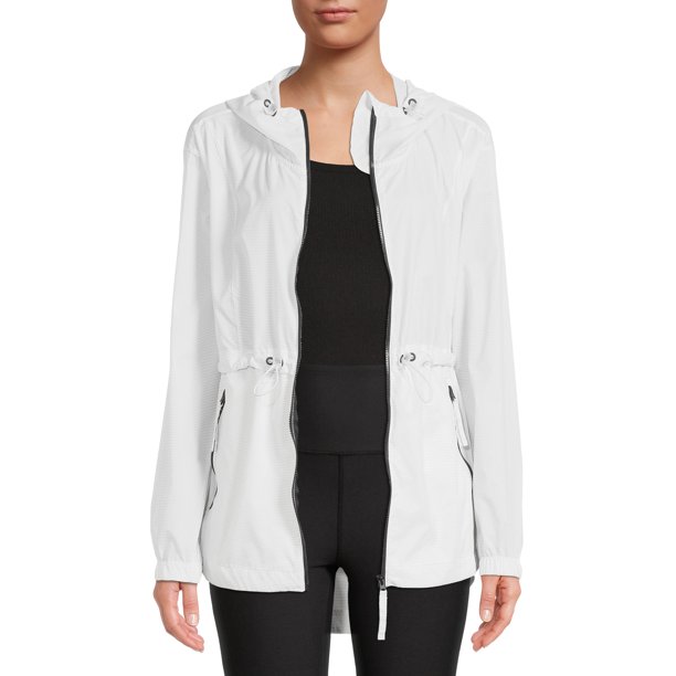 Avia Women's Plus Size Active Windbreaker Jacket