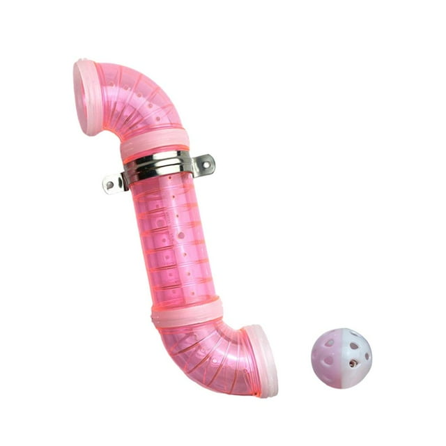 Milaget Simualtion Pipe Tubes Busy Board Kit Accessory Montessori Toy Pink 30cm