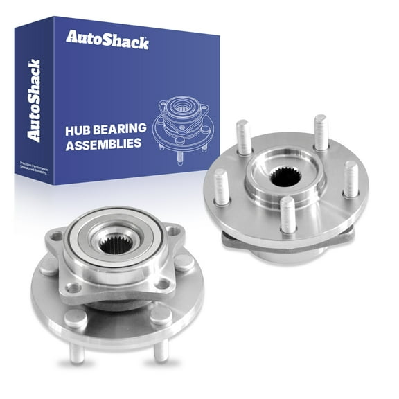 AutoShack Front Wheel Hub Bearing Assemblies Left & Right without ABS Replacement for 1999-2009 Mitsubishi Galant 1995-2005 Chrysler Sebring 1995-2005 Mitsubishi Eclipse 2-PC Set