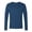 Cool Blue, variant on Next Level - Unisex Cotton Long Sleeve T-Shirt - 3601 - Heather Grey - Size: XS