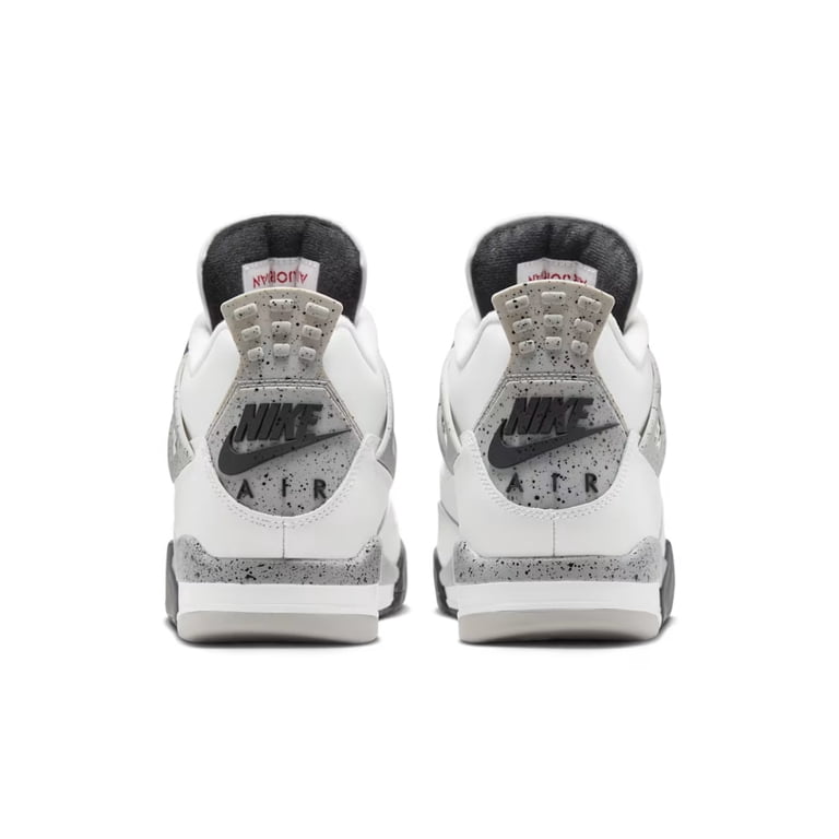 Nike Air Jordan 4 FV5029-100 Men's White Cement Leather Lifestyle