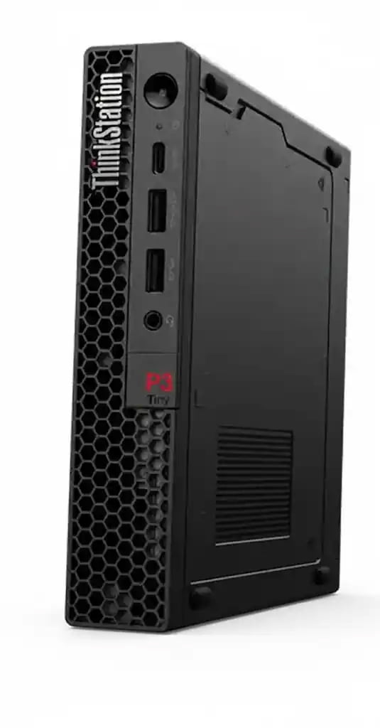 Lenovo ThinkStation Workstation Mini Desktop (Intel i9-14900, NVIDIA T400 4GB, 16GB DDR5, 256GB PCIe SSD, WiFi 6, Bluetooth 5.3, 300W PSU, RJ-45, 1x DP; 3x mDP, HDMI, Win 11 Pro)