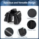 thumbnail image 4 of Bolsa de Marco de Bicicleta Bolsa de Pannier Impermeable Bolsa para Portabicicletas Bolsa delantera de bicicleta Nylon Negro, 4 of 6