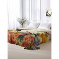 thumbnail image 6 of Twin Flat Sheet 66"x96", Vintage Hummingbirds Soft Lightweight Bedding Flat Sheets Only, Spring Farmhouse Country Flowers Brushed Microfiber Top Bed Sheet, Breathable StainResistant Bedsheets, 6 of 9