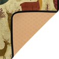 thumbnail image 3 of Ryvnso Vintage Deers Tree Area Rug Floor Mats Non-Slip Home Carpet 63 x 48 inch, 3 of 7