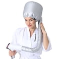 thumbnail image 7 of Hair Dryer Bonnet - Fast-Drying Bonnet Hair Dryer for Natural Hair, Deep Conditioning, Styling, & Curl Enhancing - Adjustable Fit, Heat Distribution, Portable & Lightweight for Trave,Silver, 7 of 7