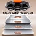 thumbnail image 4 of Soporte Magnético para Agarre Caja Con Ventosa IPhone () Naranja, 4 of 8