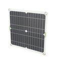 thumbnail image 1 of Panel solar monocristalino, panel solar monocristalino de 200 W, panel solar portátil, panel solar para acampar, funcionamiento suave, 1 of 9