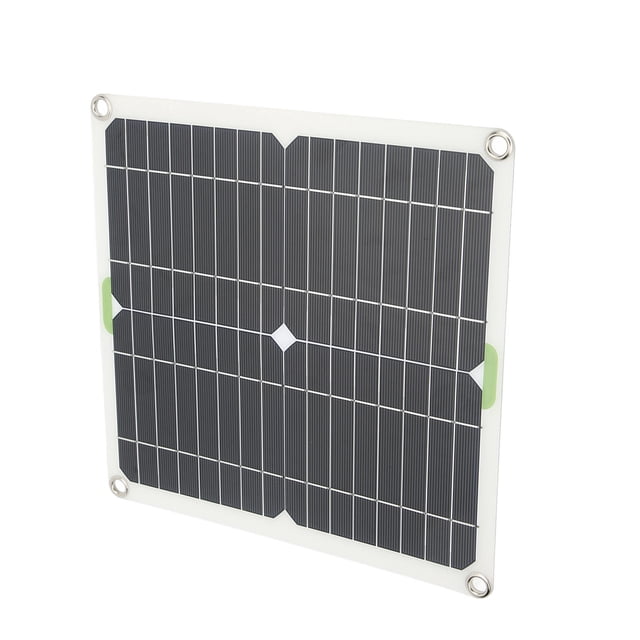 Panel solar monocristalino, panel solar monocristalino de 200 W, panel solar portátil, panel solar para acampar, funcionamiento suave