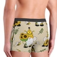 thumbnail image 5 of Naloa Gnomes Bees And Sunflowers Print Mens Underwear - Boxers for Men, Classic Briefs for Men, 5 of 9