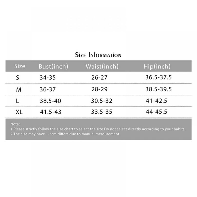 Shein swimwear cheap size chart