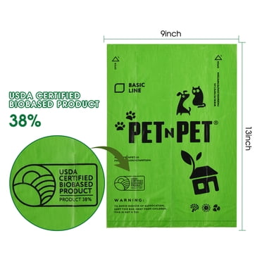 Small Dog Poop Bags - 1080 Count Earth-Friendly Bags | 8x10 Inch For Dogs Under 40 Lbs | 12 Month Supply