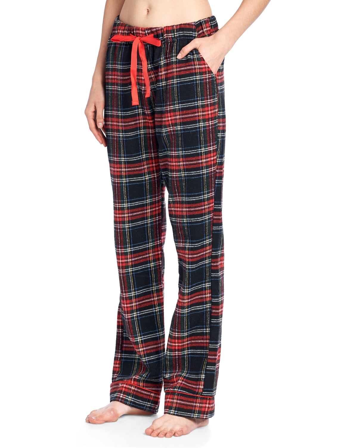 Ashford & Brooks Mens Super Soft Flannel Plaid Pajama Sleep Pants 