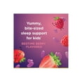 thumbnail image 3 of Nature’s Bounty Kid’s Melatonin Sleep Aid, .5 mg Jelly Bean Vitamins, Bedtime Berry, 80 Count, 3 of 6