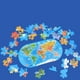 thumbnail image 5 of 1 Set Mapa del mundo Jigsaw Puzzle Kids Educational Juguete Geografía Reconocimiento Juguete, 5 of 5