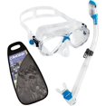 thumbnail image 1 of Set de snorkel Cressi Marea y Supernova Dry con máscara de silicona, 1 of 5