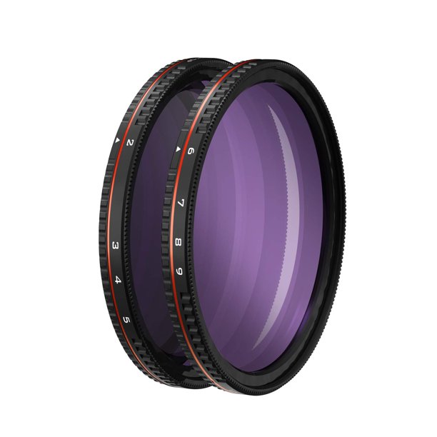 Filtro para cámara FREEWELL 67 mm ND variable de 2 a 9 pasos, paquete de 2
