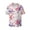 Lilies Flowers2, variant on offers the Leopard Print for Men's Casual Short-sleeved Shirt, a button-up collared shirt with a pocket, perfect for beach vacations and yacht travel in the Small size.
