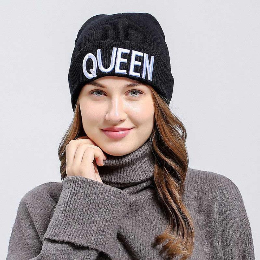 Men Women Beanies Knit Cap Embroidery 