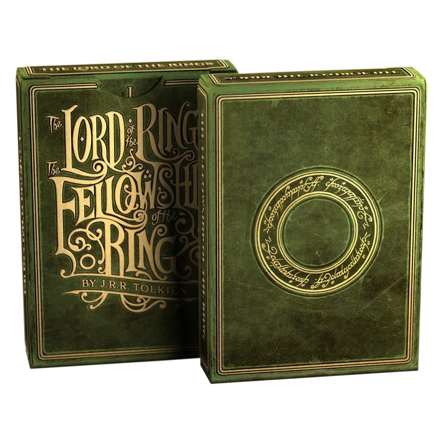 Kings Wild Project The Lord of the Rings Triple Set - Three Deck Luxury Playing Cards Premium Collectible Box Set Inspired by J.R.R. Tolkiens Middle Earth