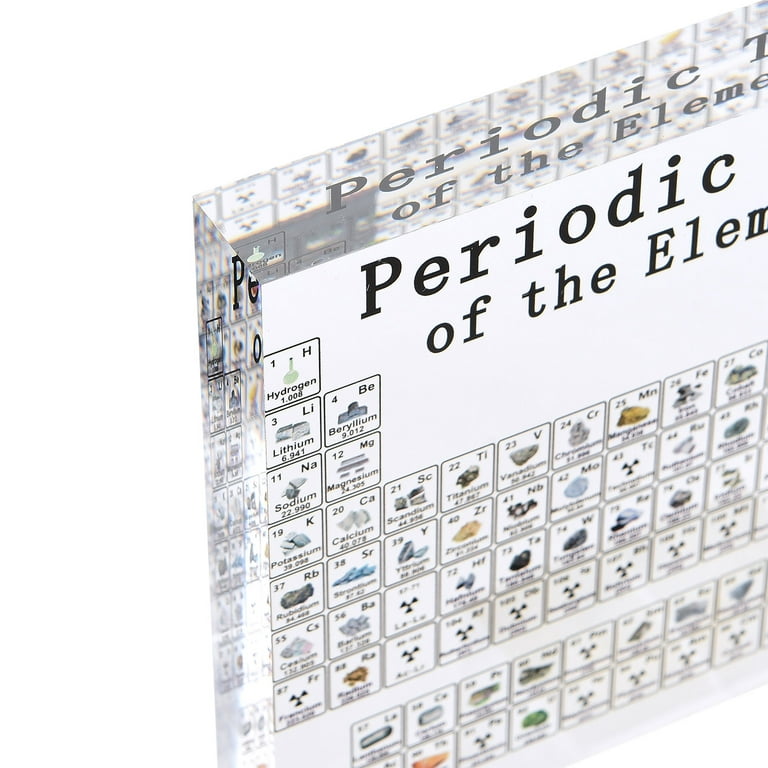 Shop 915 Generation Periodic Table with Real Inside Real Periodic