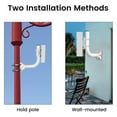 thumbnail image 3 of J Pole Mounts, 2Pcs Waterproof Slip Proof Wireless Bridge Bracket Mount Set Easy Installation  for Reception, 3 of 7