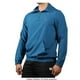 thumbnail image 3 of Chamarra Wilson Talla M Deportiva con Cierre Medio y Bolsa Canguro Azul Petróleo, 3 of 4