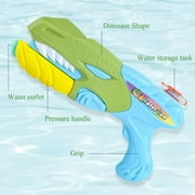 LACKUST Super Soaker Blaster,Super Soaker Blasters for Outdoor Summer,Swimming,Pool Backyard,Beach,Pool Shooter Blaster for Ages 8 to 11 Years,Sky Blue