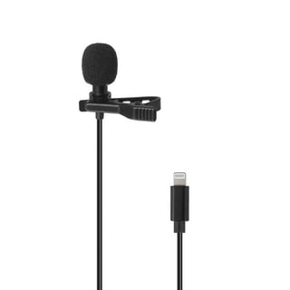 AGPtek Dual Wireless Lavalier Microphone for Apple iPhone 13 12 11 Max Pro  SE 7 8 X XR XS - Wireless bluetooth microphone for Recording