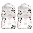 thumbnail image 3 of LAKIMCT Ballet Dancing Panda Car Seat Covers Vehicle Front Seat Covers Universal Fit Seat Protector, 3 of 9