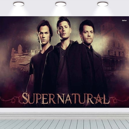 Supernatural school Backdrop Taspestry Banner Party Supplies Background Poster Decor Decorations