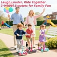 thumbnail image 6 of KORIMEFA 3 Wheel Scooters for Kids, Kick Scooter for Toddlers 2-5 Years Old, Boys Girls Scooter with Light Up Wheels, 6 of 15